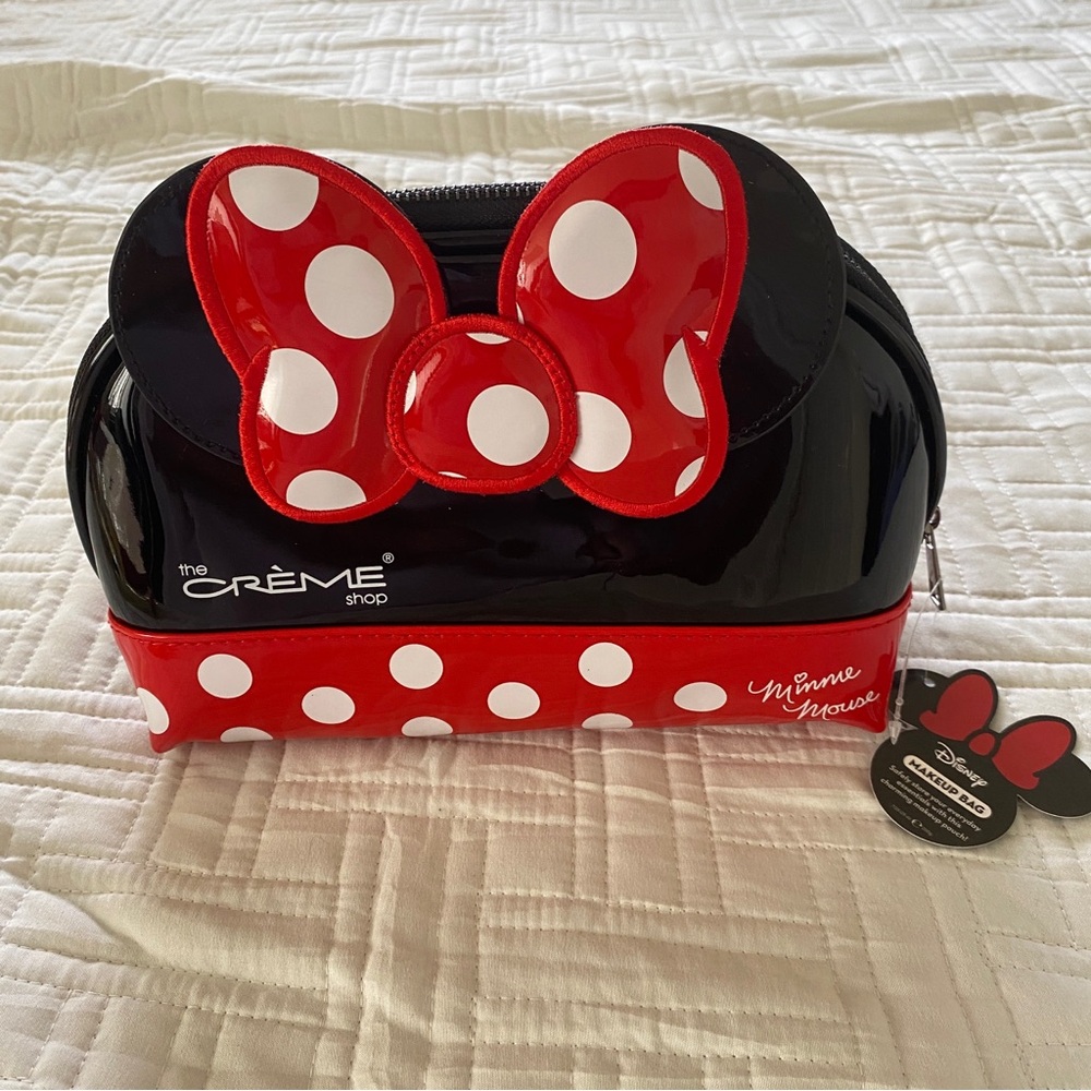 The Creme Shop Minnie Mouse Travel Pouch Makeup/Cosmetic Bag